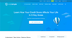 Desktop Screenshot of creditsimple.com